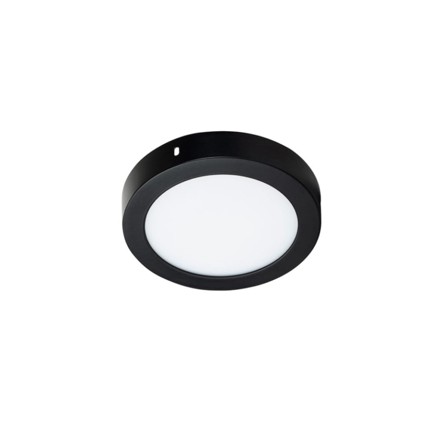 PLAFÓN LED SOBREPUESTO REDONDO NEGRO 24W