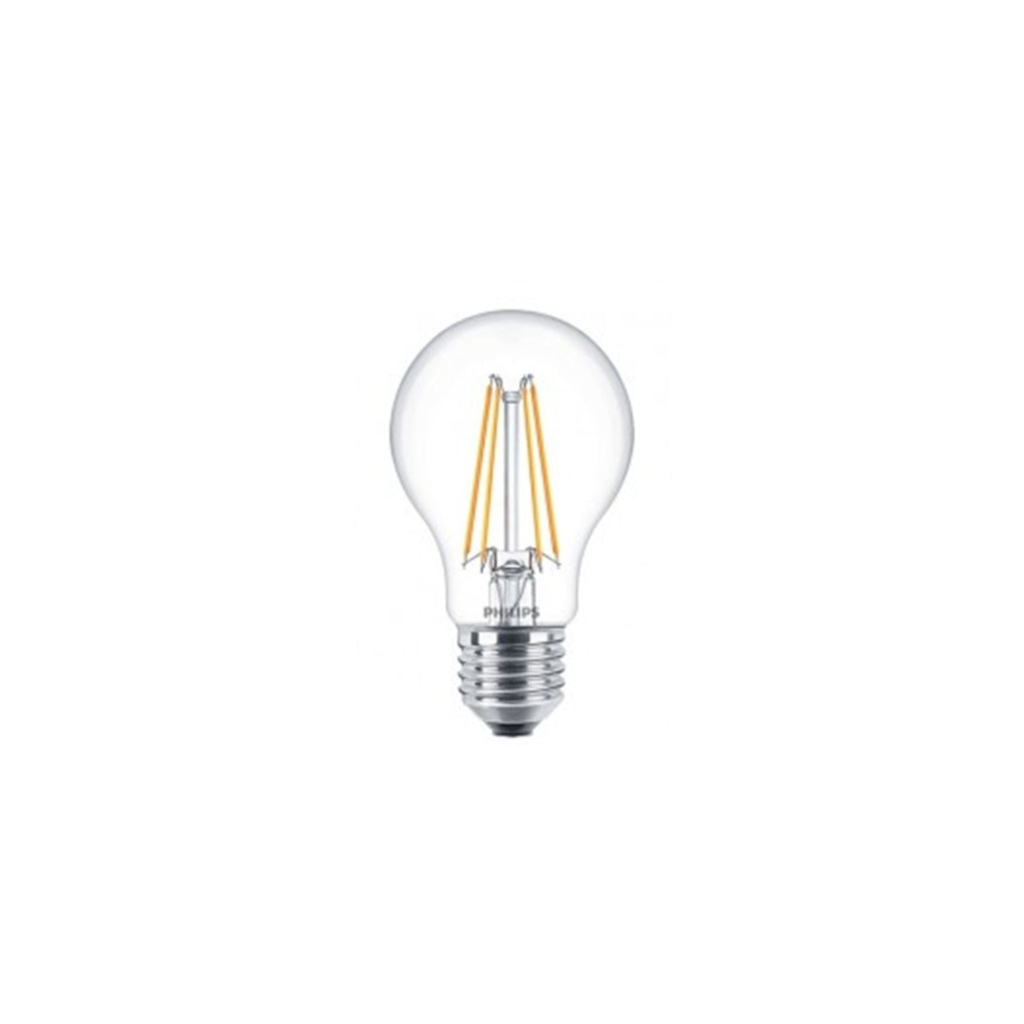 AMPOLLETA LED PHILIPS E27 6W FILAMENTO VIDRIO