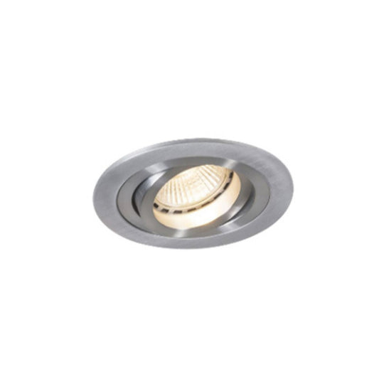 FOCO PORTA DICROICO GU10 DIRGIBLE ALUM BASCULANTE