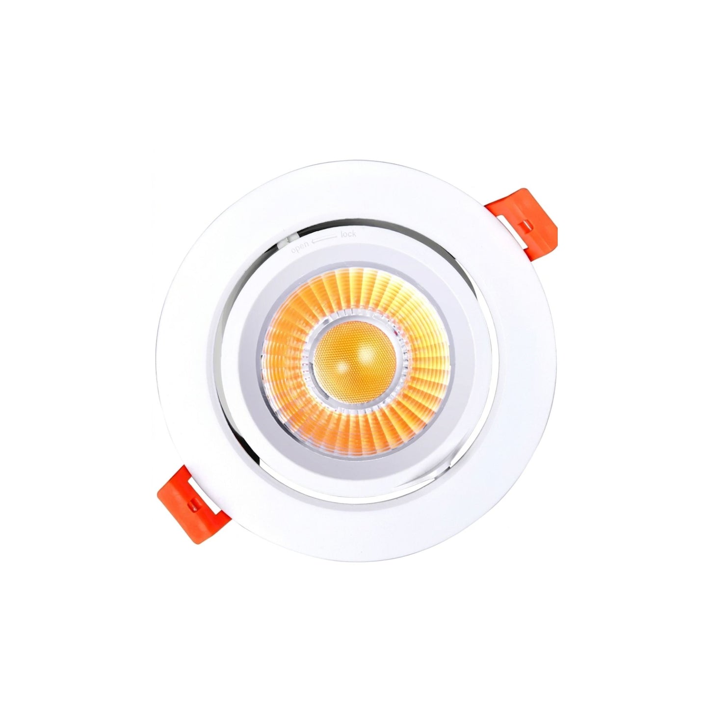 FOCO EMPOTRADO A CIELO TIPO "CODO" LED 30W CRI90