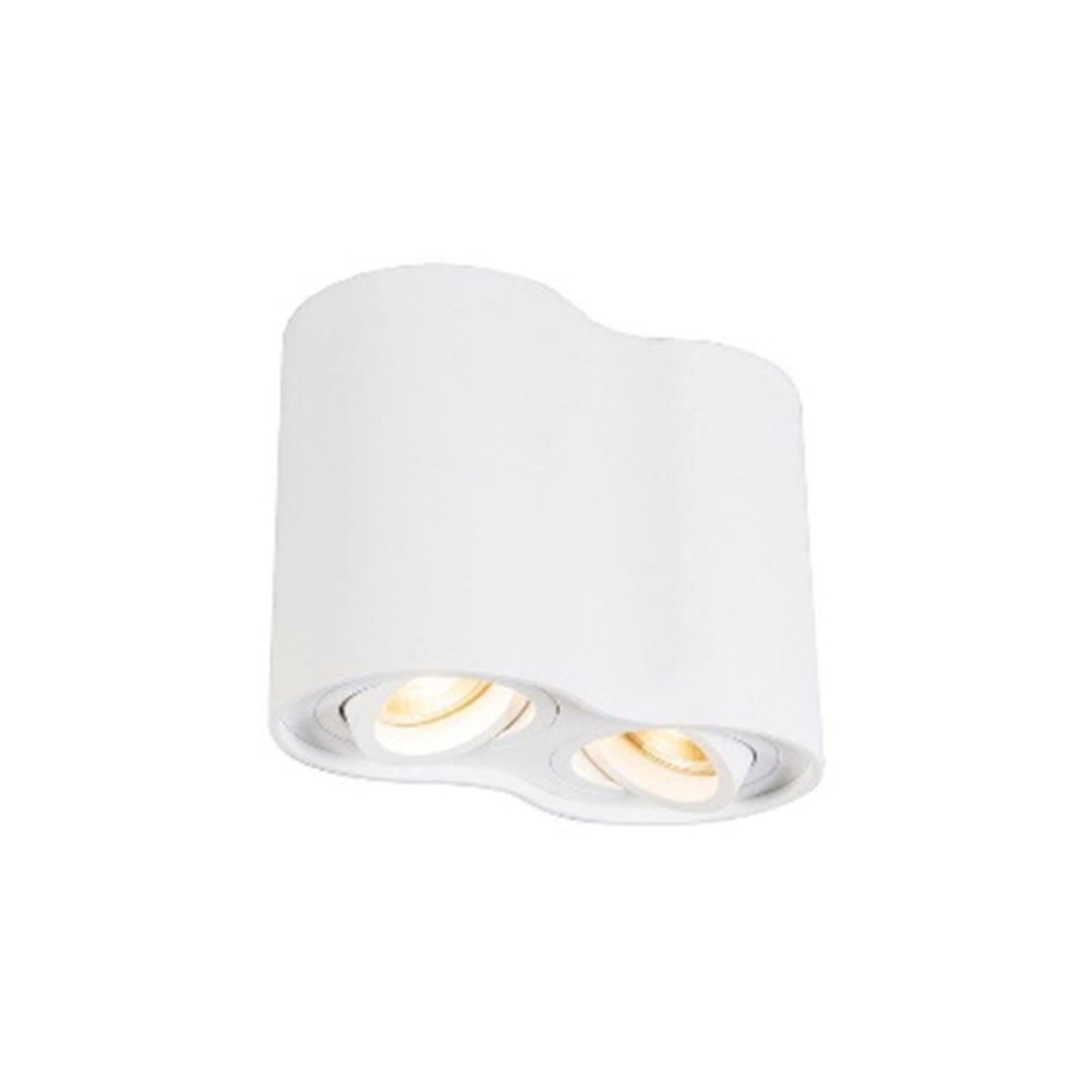 FOCO CIELO SOBREPUESTO GU10 DIRIGIBLE  CILINDRICO DOBLE