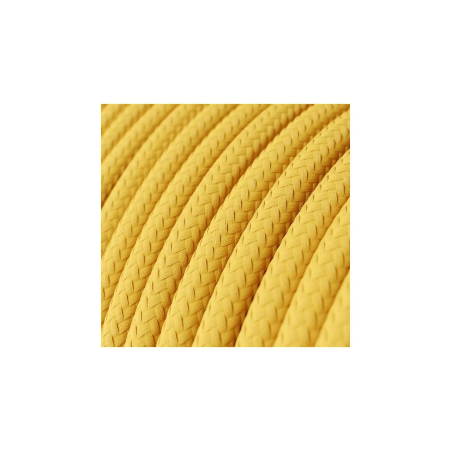 CABLE TEXTIL COLOR AMARILLO BIPOLAR