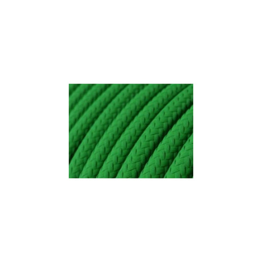 CABLE TEXTIL COLOR VERDE BIPOLAR