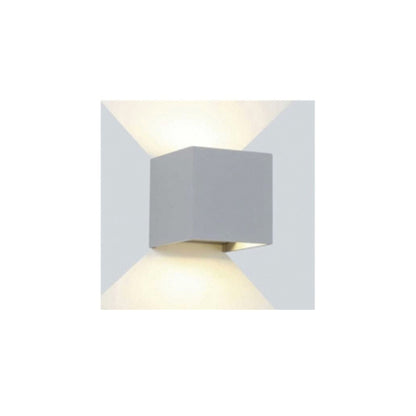 APLIQUÉ  A MURO CUADRADO 10W ÁNGULO MODIFICABLE BIDIRECCIONAL