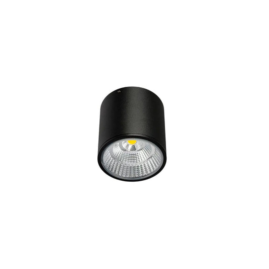 FOCO SOBREPUESTO LED 25W LUZ IP65 NEGRO