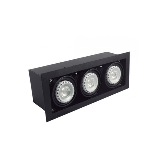 FOCO PUZZLE EMPOTRADO TRIPLE PAR30