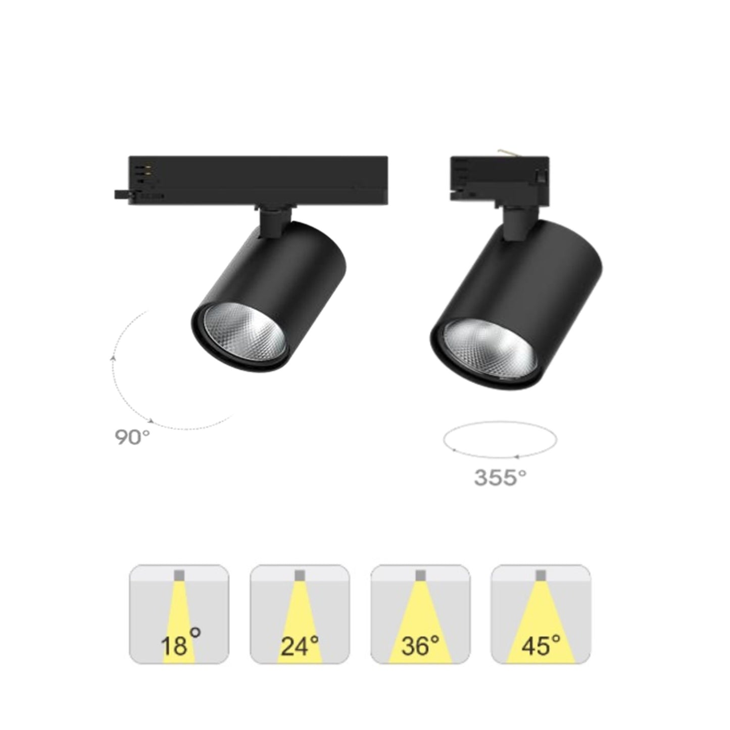 ORION G2 FOCO RIEL TRIFÁSICO LED 20W 2.600Lm DLZ