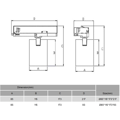 ORION G2 FOCO RIEL TRIFÁSICO LED 20W 2.600Lm DLZ